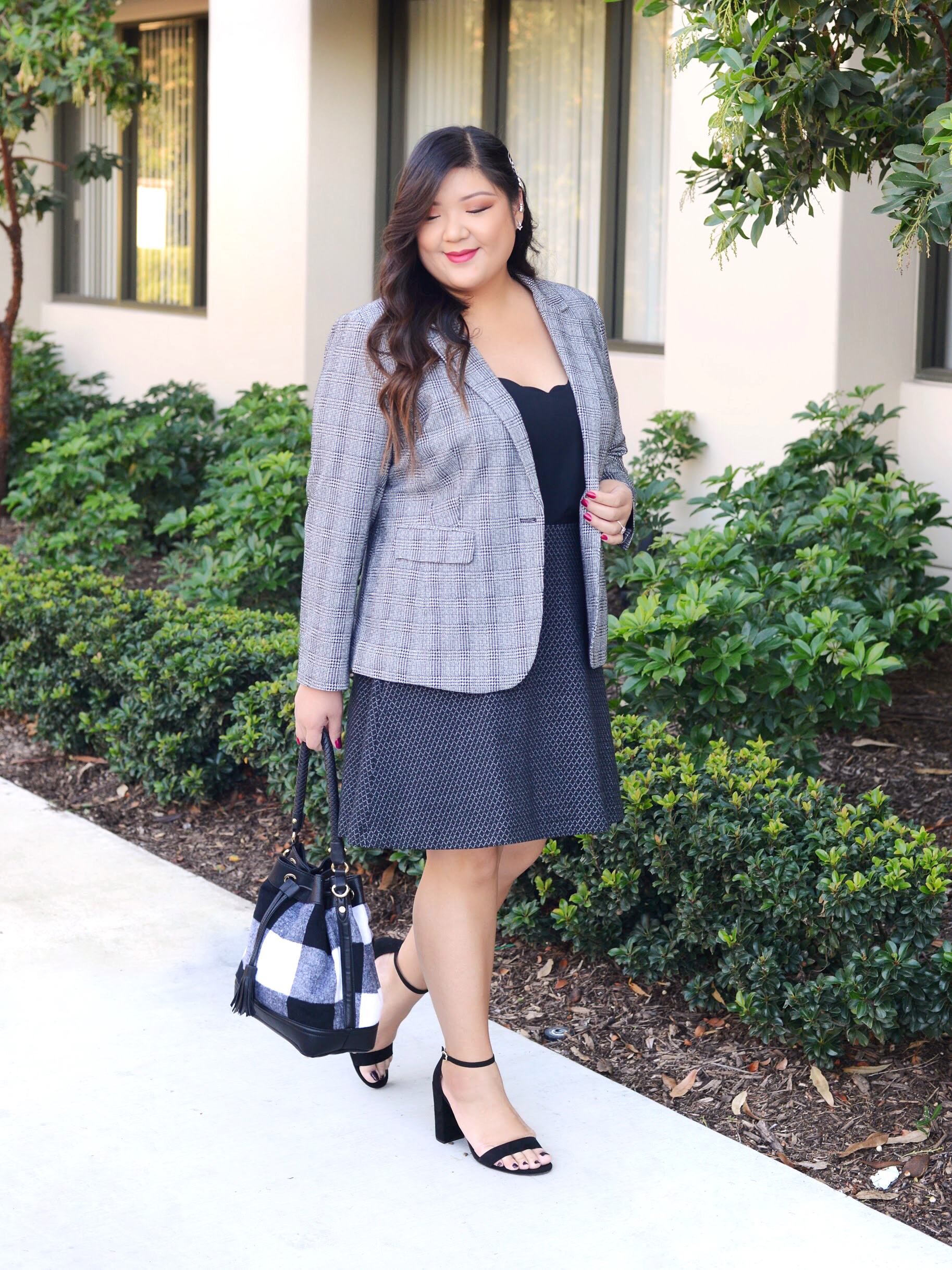 PLUS SIZE WORK OUTFIT - Curvy Girl Chic